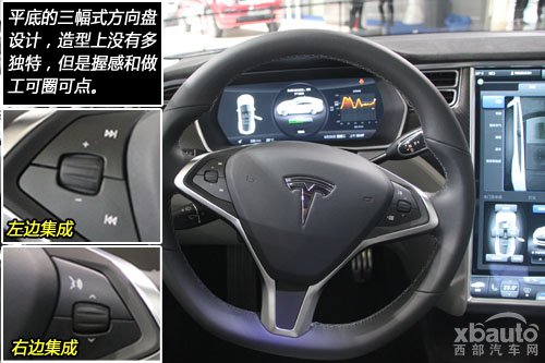 西部汽车网实拍特斯拉Model S