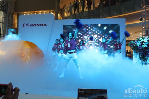 西部汽车网东风Honda全新思铂睿西安上市会