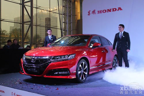 西部汽车网东风Honda全新思铂睿西安上市会
