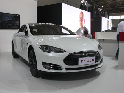 科技引领新能源汽车 实拍特斯拉Model S