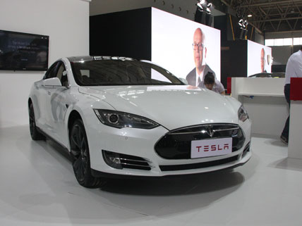 科技引領新能源汽車 實拍特斯拉Model S