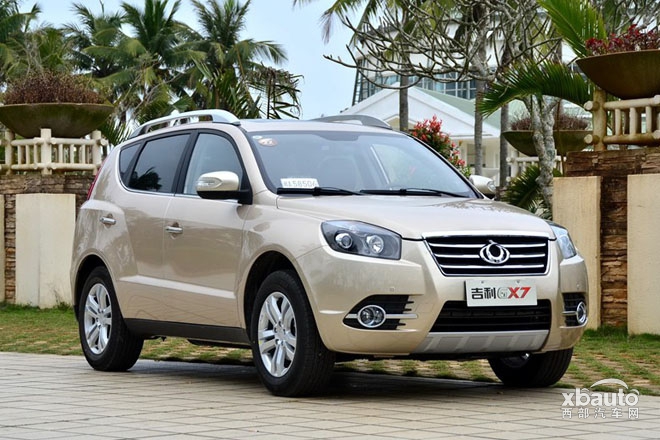 西部汽車網吉利GX7西安購車最高優惠1萬元 現車銷售