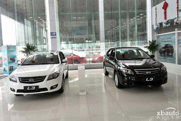 西部汽車網(wǎng)比亞迪新款L3實(shí)車曝光 新車將于本月上市