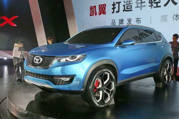1.5T+8AT动力组合 凯翼汽车推全新SUV