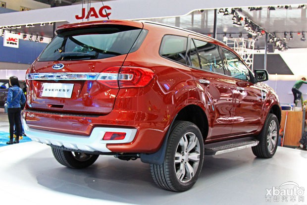 西部汽车网江铃福特7座硬派SUV  撼路者8月19日下线
