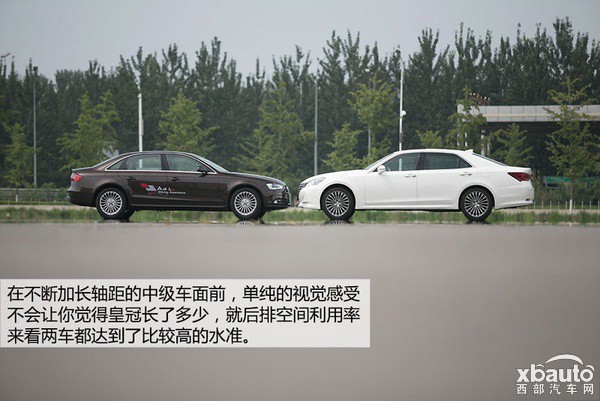 跨界的争夺 丰田皇冠对比奥迪A4L