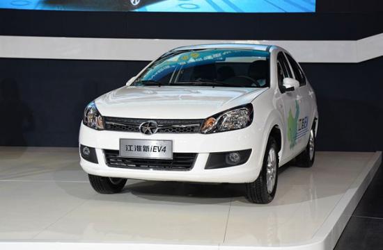 江淮新款iEV4上市 售15.28～15.48万元
