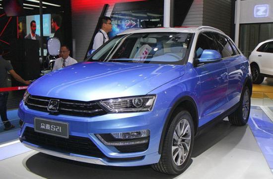 众泰S21定名众泰SR7 或将年内正式上市