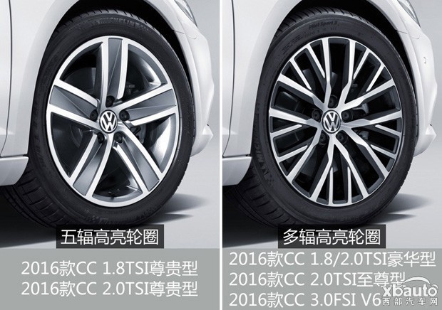 西部汽车网售25.28-34.28万 2016款大众CC正式上市