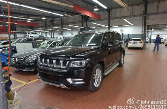 北汽BJ90动力信息曝光 基于奔驰GL平台打造
