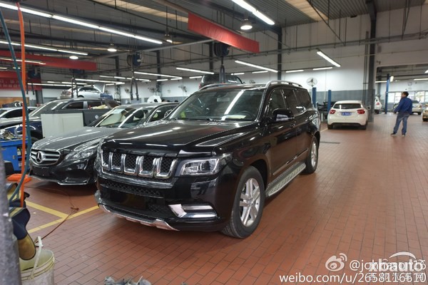 西部汽車網北汽BJ90動力信息曝光 基于奔馳GL平臺打造