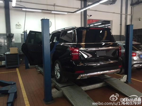 西部汽車網北汽BJ90動力信息曝光 基于奔馳GL平臺打造