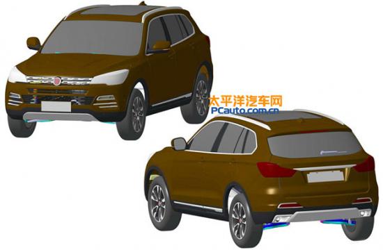 我的兄弟是众泰 汉腾汽车首款车型申报图