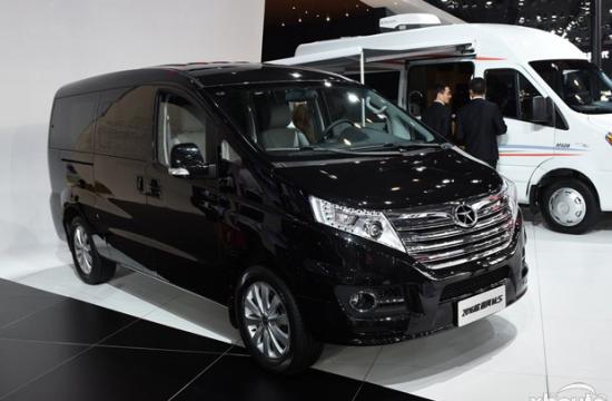 江淮新款瑞风M5实车 亮相2015广州车展