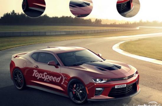 新科迈罗ZL1效果图曝光 2016年1月首发