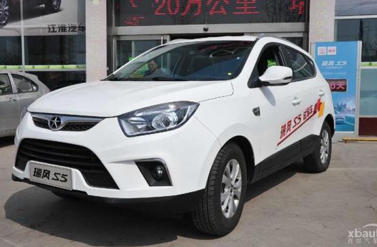 現售8.95-13.95萬 江淮瑞風S5車型調整