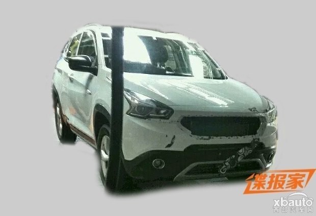 西部汽車網 奇瑞瑞虎7設計草圖發布