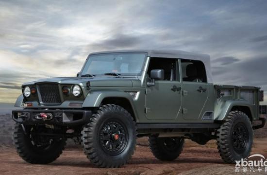 Jeep皮卡车型信息曝光 沿袭概念车设计