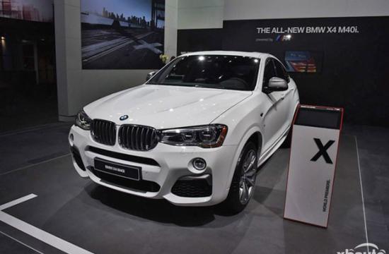 搭载3.0T发动机 宝马X4 M40i更多消息