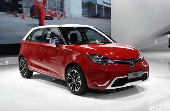 售6.37-8.37万 2016款上汽MG3正式上市