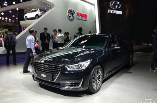 2016北京车展报道：Genesis G90车展首发