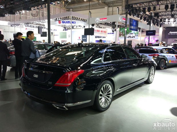 西部汽车网2016北京车展报道：Genesis G90车展首发