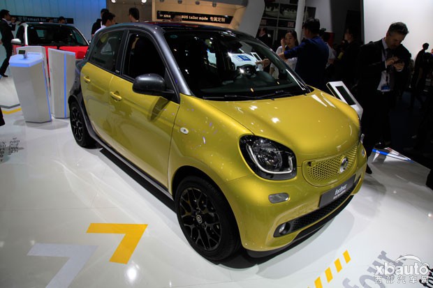 西部汽车网2016北京车展报道:smart forfour售13.5万起