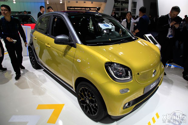 西部汽车网2016北京车展报道:smart forfour售13.5万起