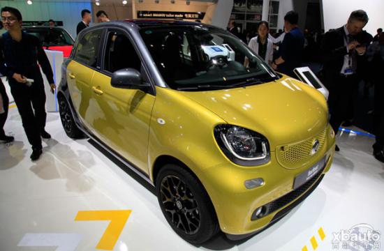 2016北京车展报道:smart forfour售13.5万起