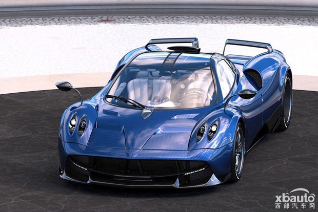 西部汽车网蓝色诱惑帕加尼Huayra Pearl 全球仅此一台