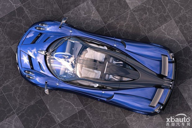 西部汽车网蓝色诱惑帕加尼Huayra Pearl 全球仅此一台