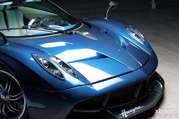 西部汽车网蓝色诱惑帕加尼Huayra Pearl 全球仅此一台