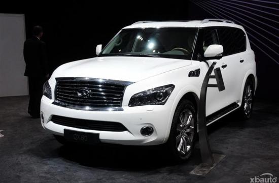 英菲尼迪新款QX80正式上市 售119.8万元