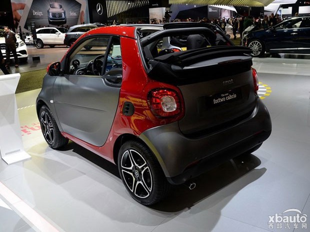 西部汽车网全新一代smart fortwo敞篷版 将于7月上市
