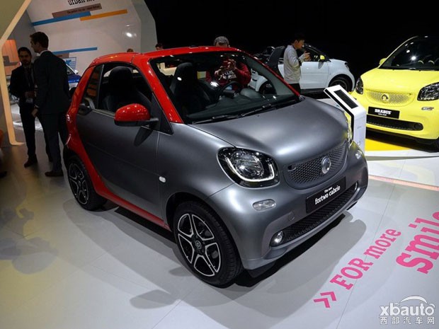 西部汽车网全新一代smart fortwo敞篷版 将于7月上市