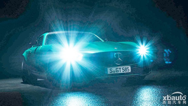 西部汽车网AMG GT R预告图曝光 6月底首发亮相