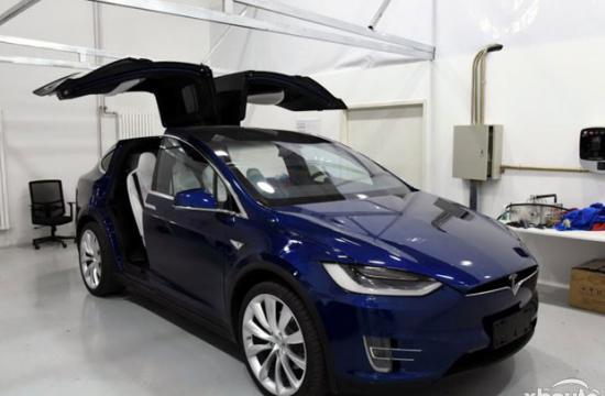 特斯拉MODEL X 75D售价公布 售84.10万