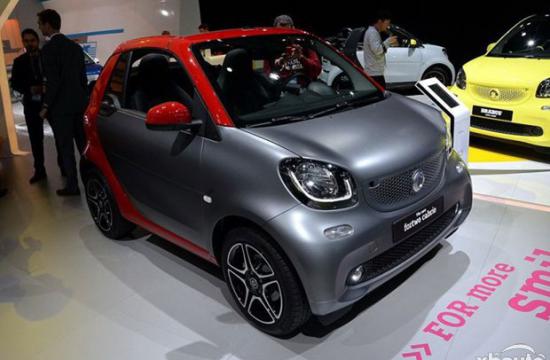 全新smart fortwo敞篷版 西安车展上市