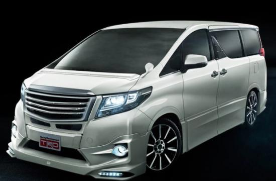 埃尔法/Vellfire TRD版官图 外观变化较大