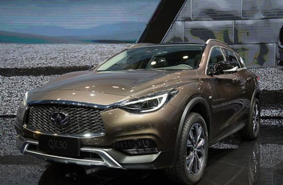 英菲尼迪QX30在美售价公布 约合19.8万起