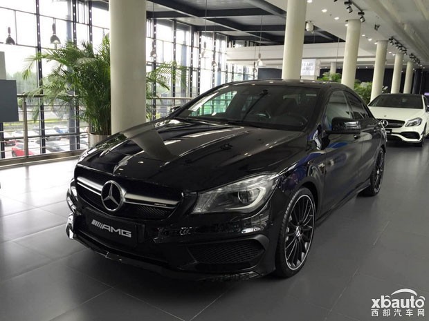 西部汽车网新款AMG CLA 45 4MATIC上市 售59.8万元