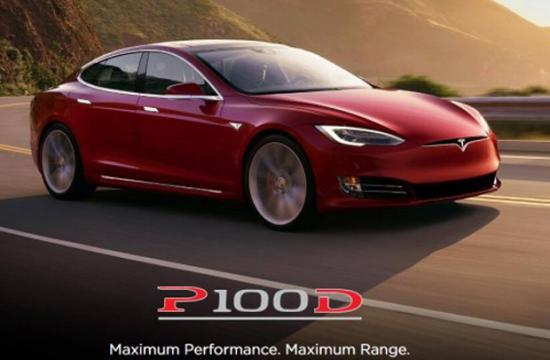 加速最快的非限量版量产车型 特斯拉增P100D