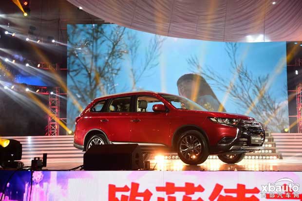 西部汽车网广汽三菱新款欧蓝德下线 预售16-24万元