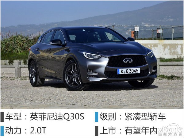 搭载7速双离合 英菲尼迪Q30运动版将入华