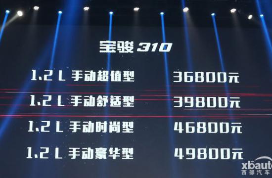 里约奥运冠军助力 上汽通用五菱宝骏310正式上市