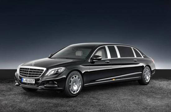 S 600 Pullman防弹版官图 巴黎车展首发