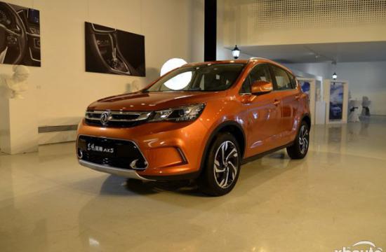 东风风神AX5将于10月9日下线 年底上市