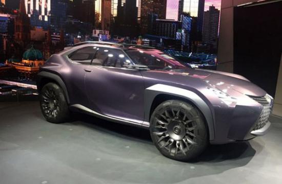 雷克萨斯豪华紧凑型SUV UX概念车全球首秀