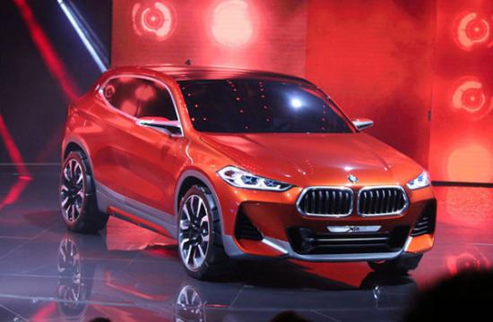 宝马X2概念车亮相 定位轿跑型SUV