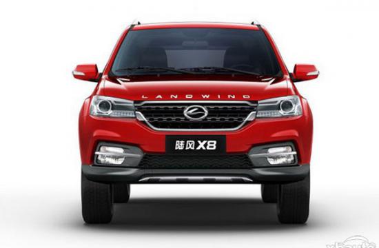 新款陆风X8官图发布 将于广州车展上市